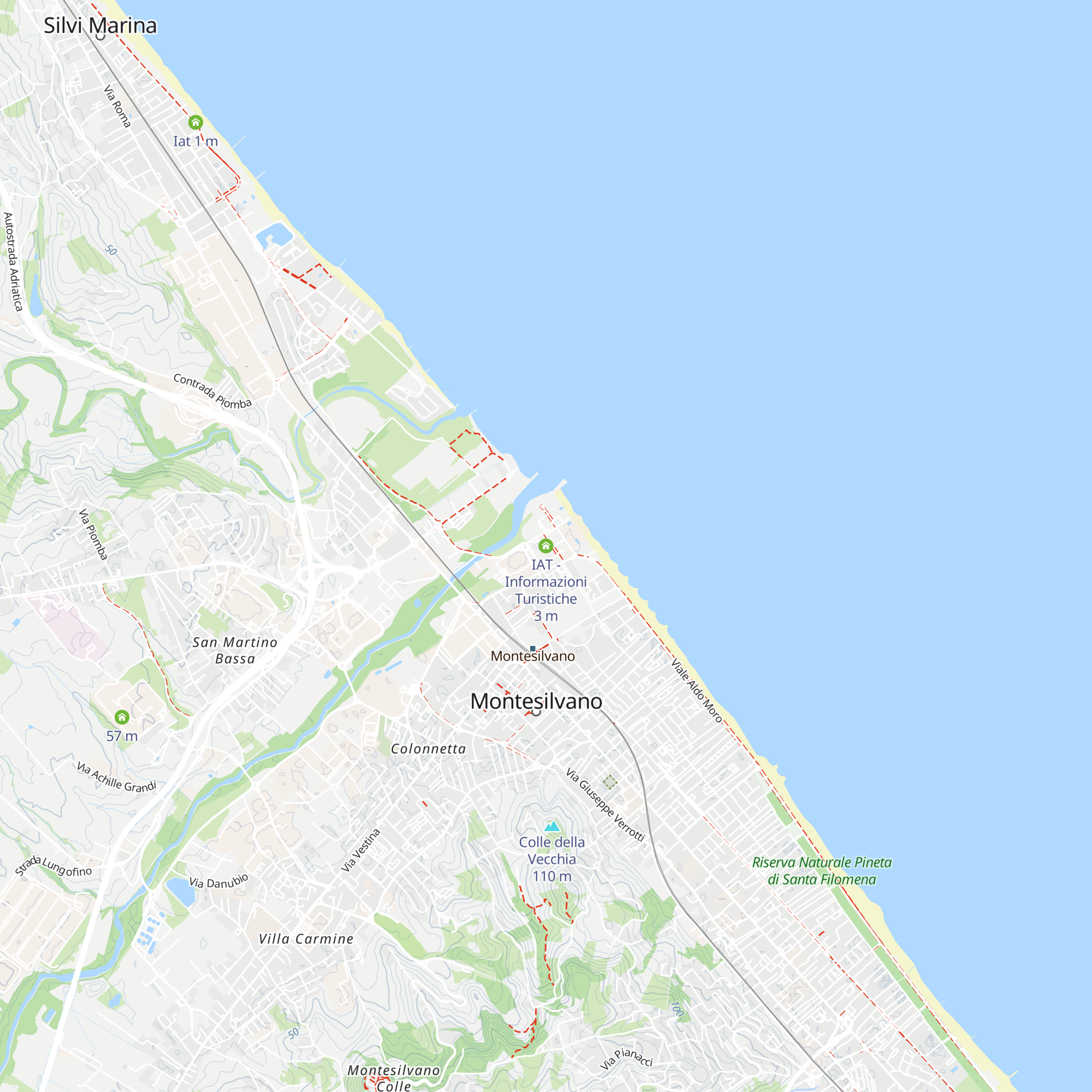 IAT - Informazioni Turistiche map