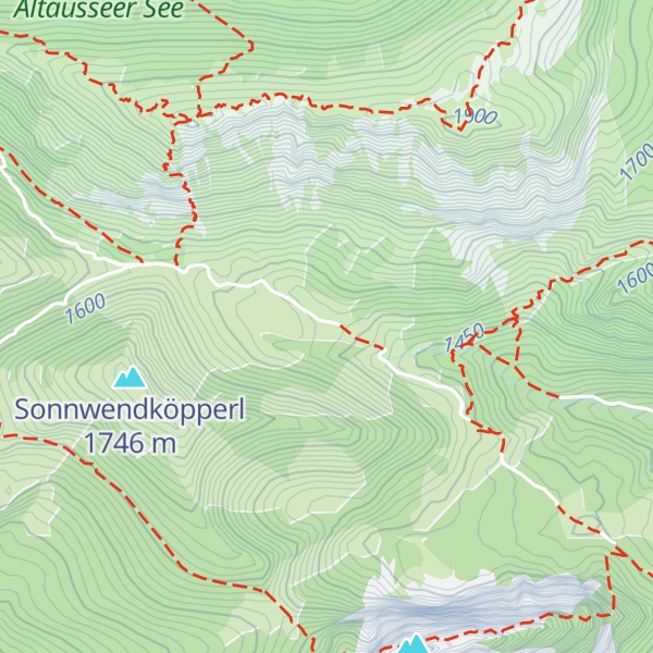 Map of Langpoltenalm