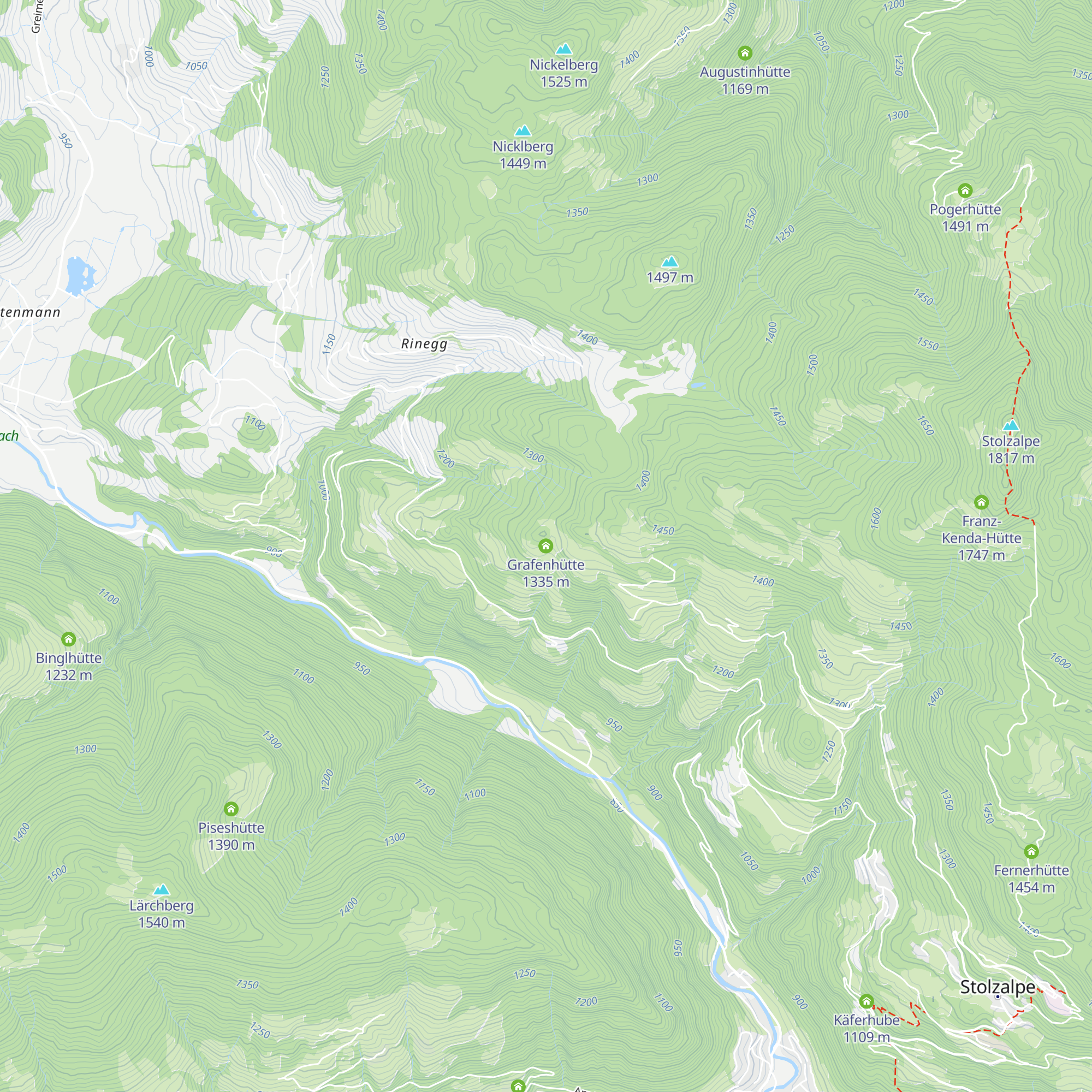 Grafenhütte map