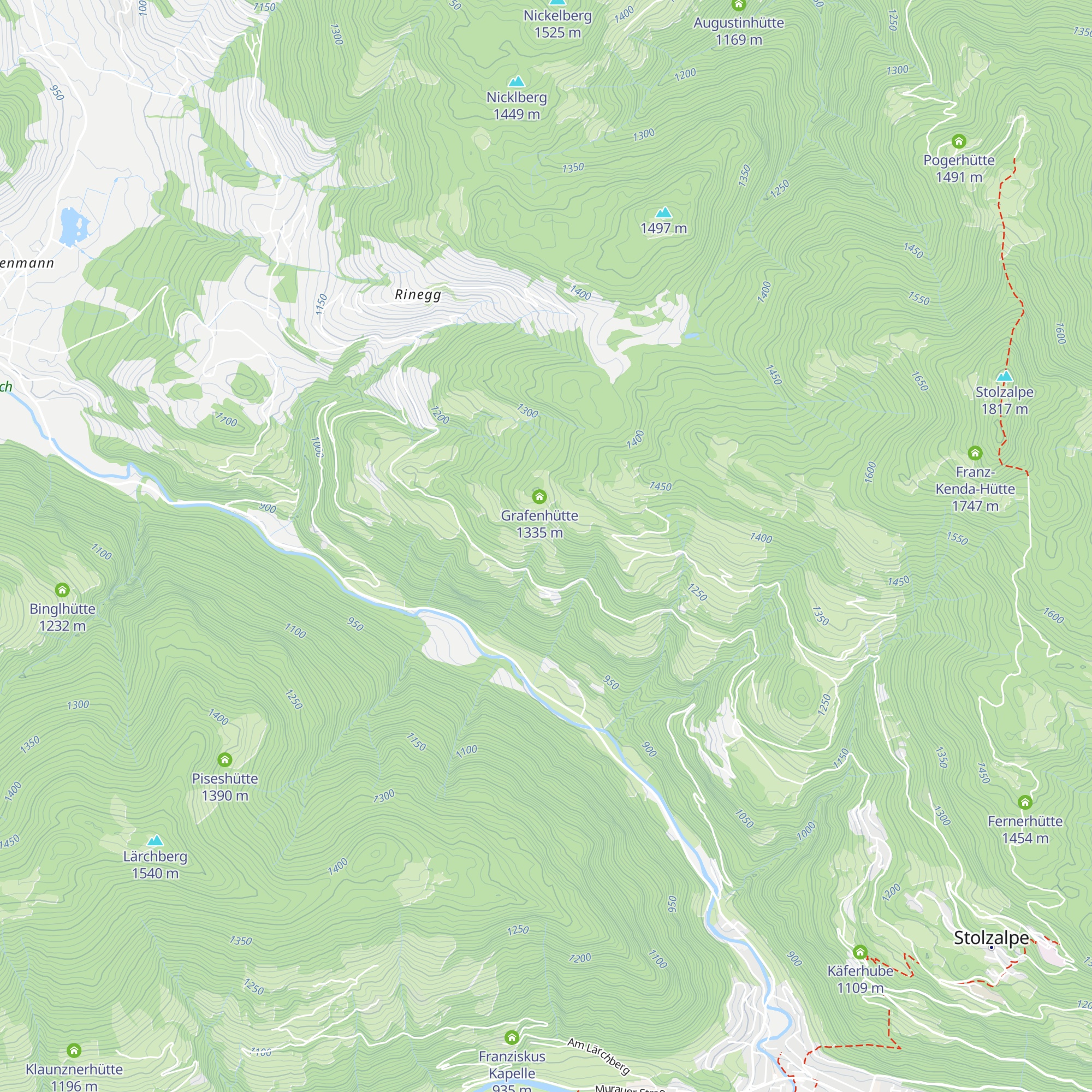 Leitner map