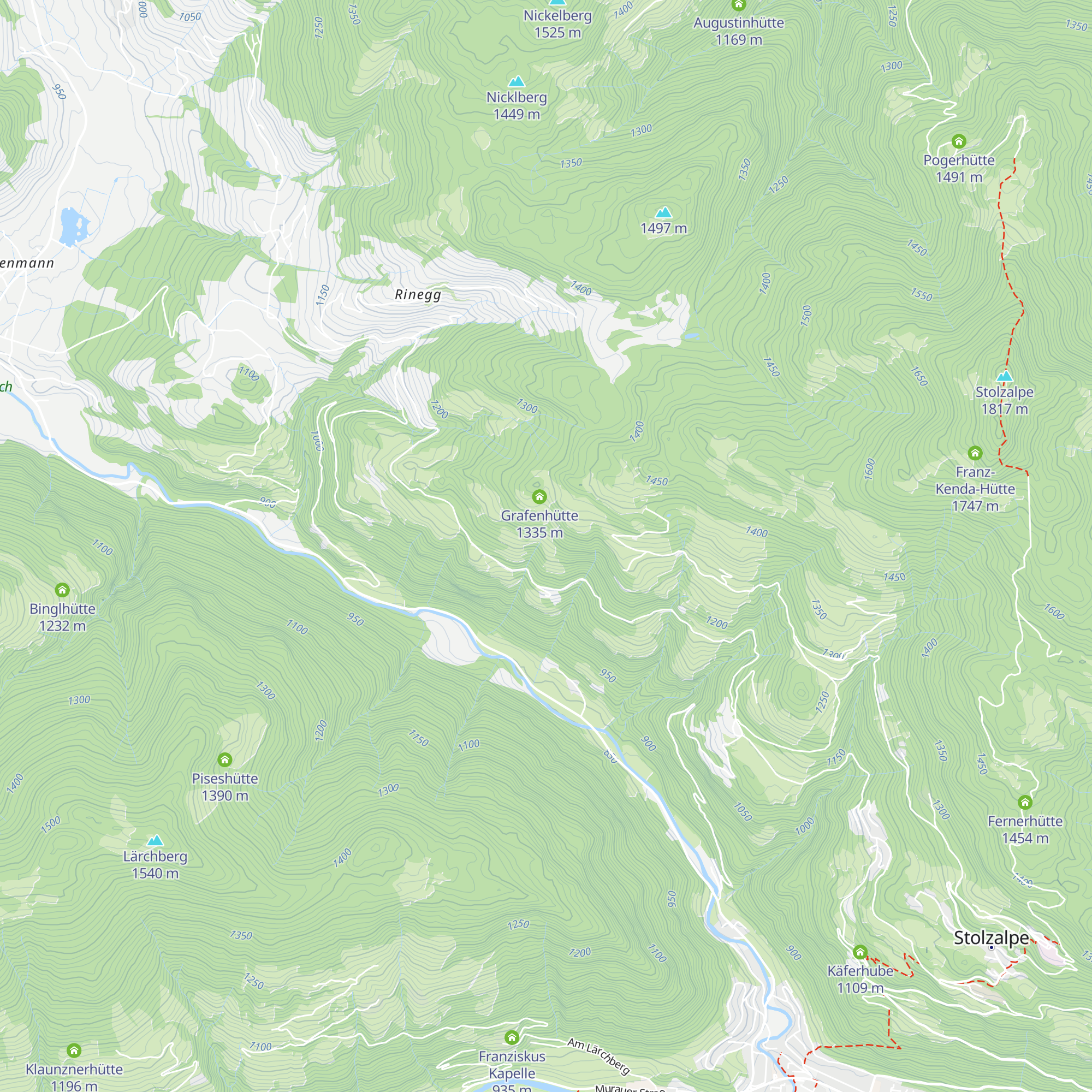 Leitner map