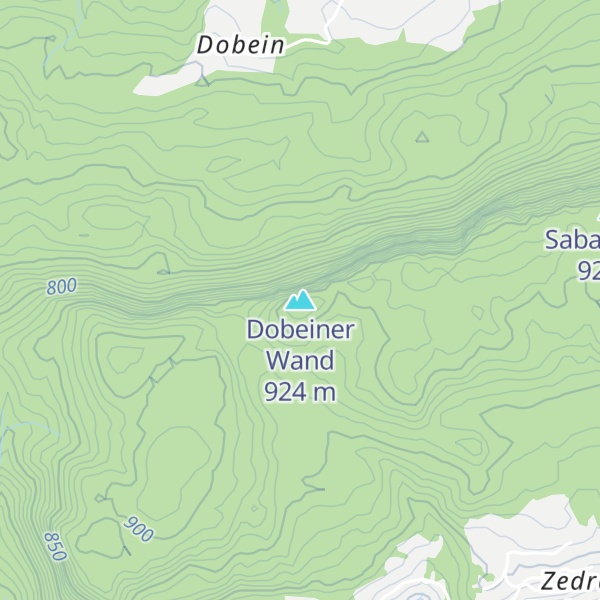 Map of Dobeiner Wand