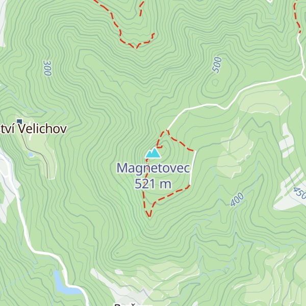 Map of Magnetovec