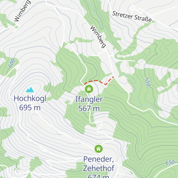 Map of Ifangler