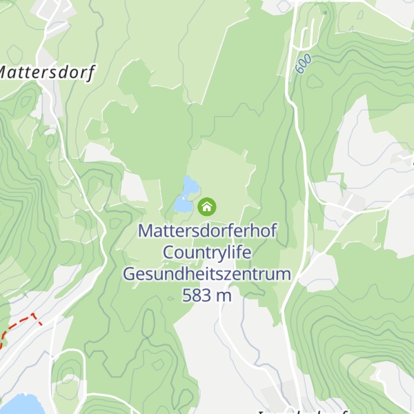 Map of Mattersdorferhof Countrylife Gesundheitszentrum