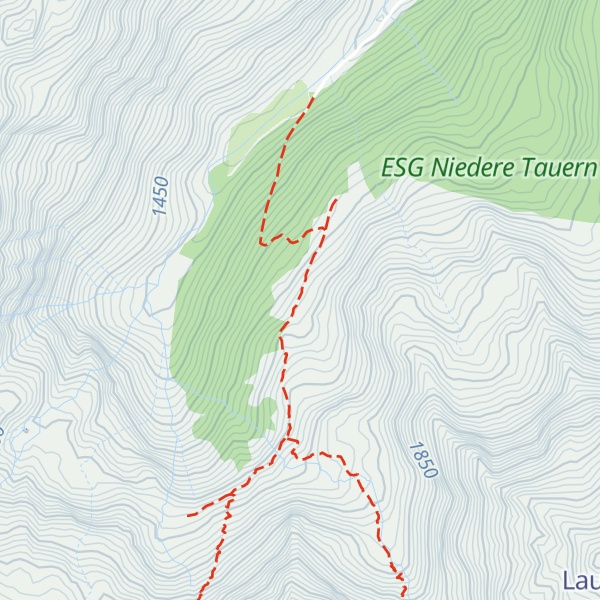 Map of Schwarzaalm (Jhtt.)
