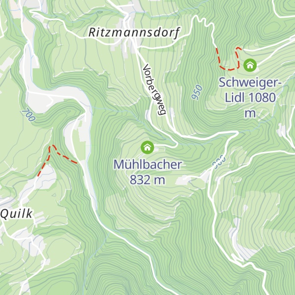 Map of Mühlbacher