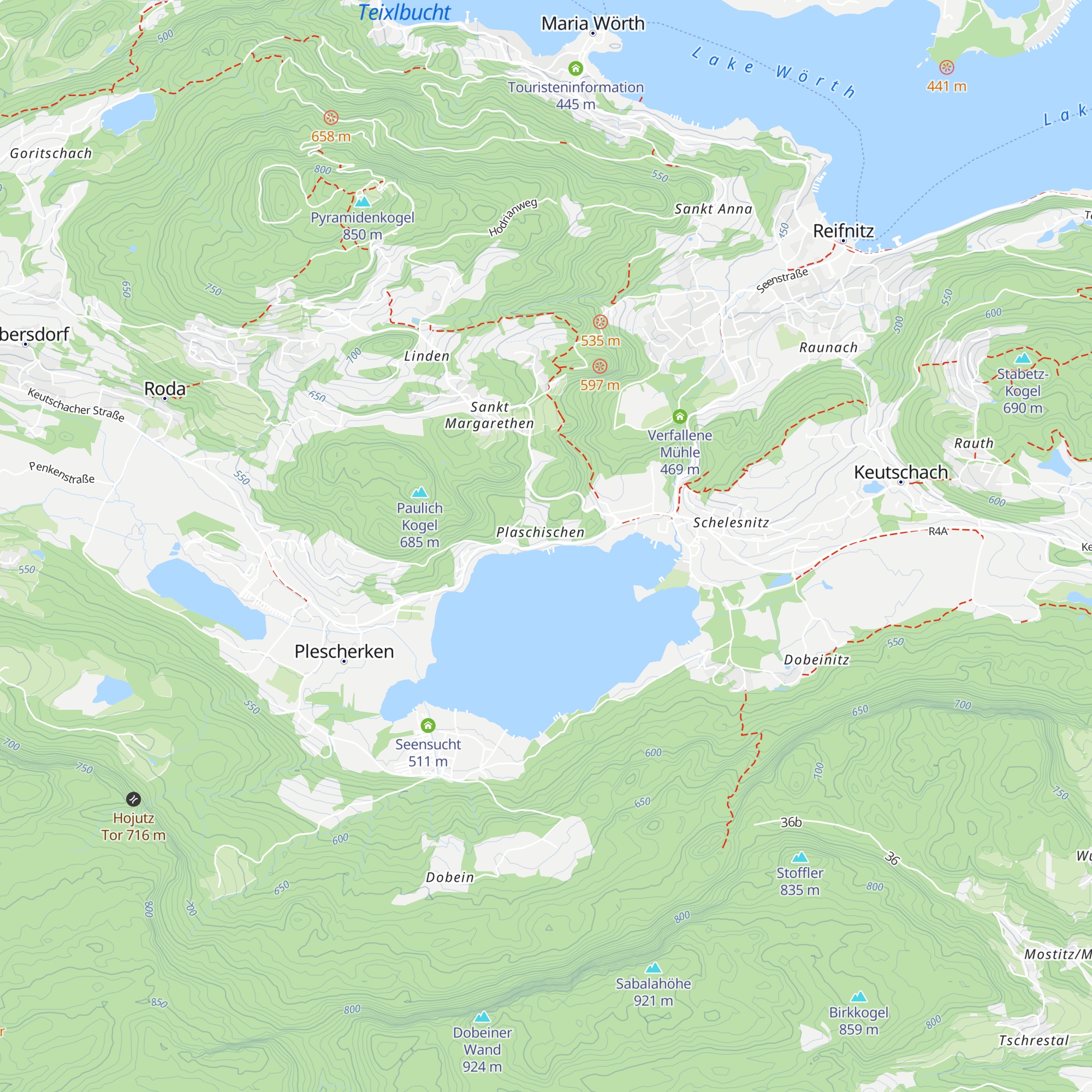 Appartementhaus Fischerhütte map