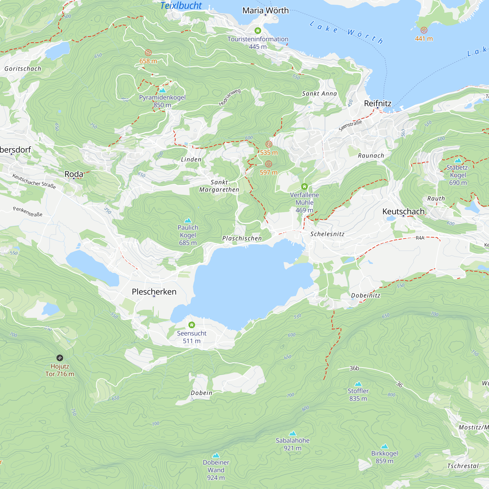 Appartementhaus Fischerhütte map