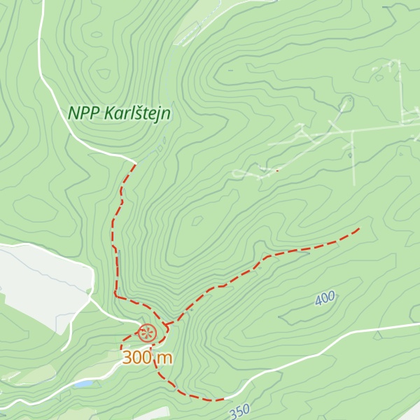 Map of Vysoká hora