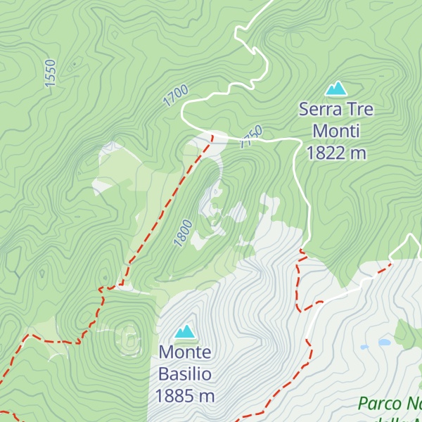 Map of Monte Polledrara