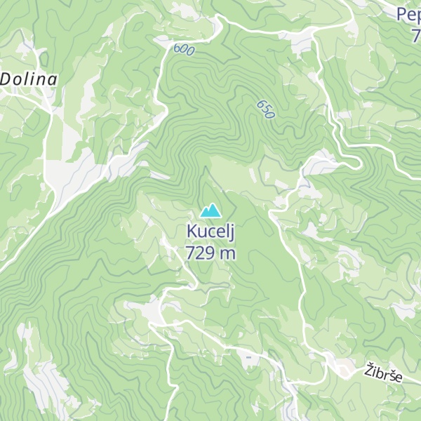 Map of Kucelj