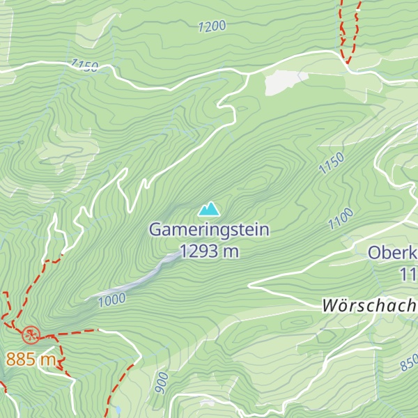 Map of Gameringstein