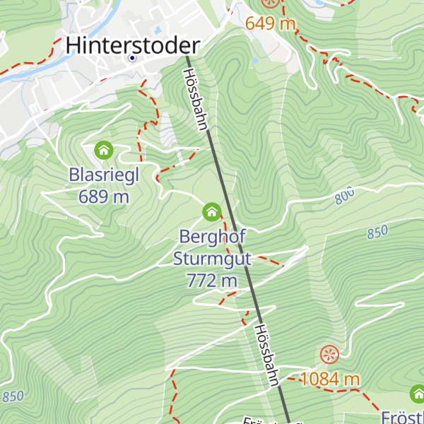 Map of Berghof Sturmgut