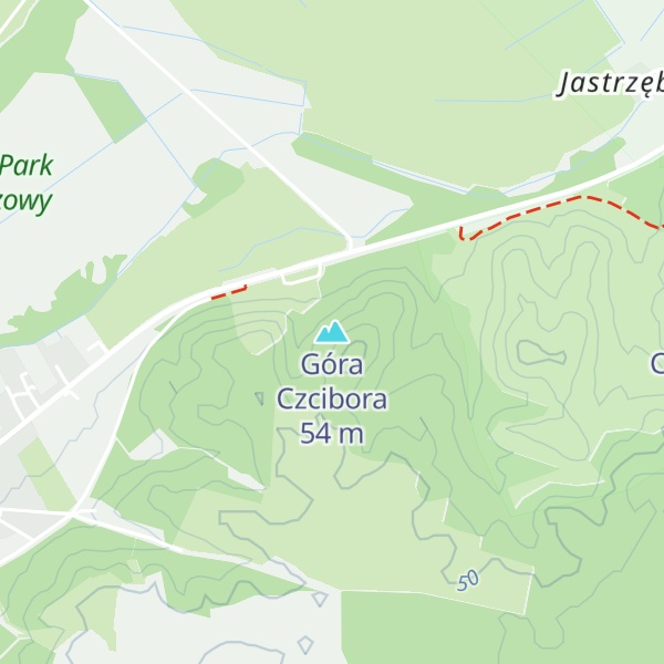 Map of Góra Czcibora