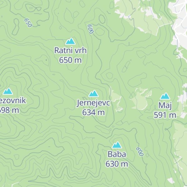 Map of Jernejevc