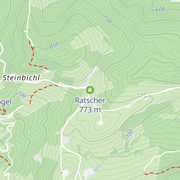 Map of Ratscher