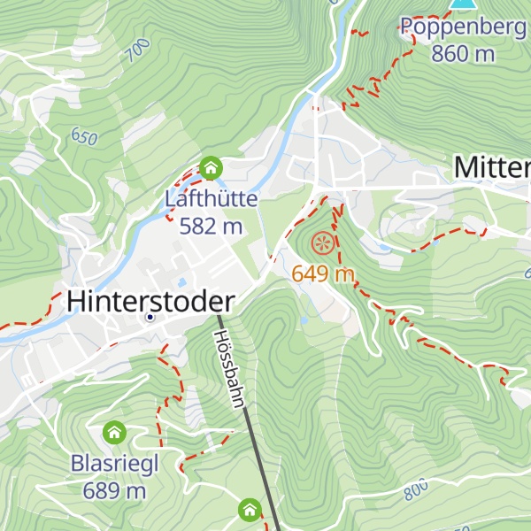 Map of Gasthof Jaidhaus