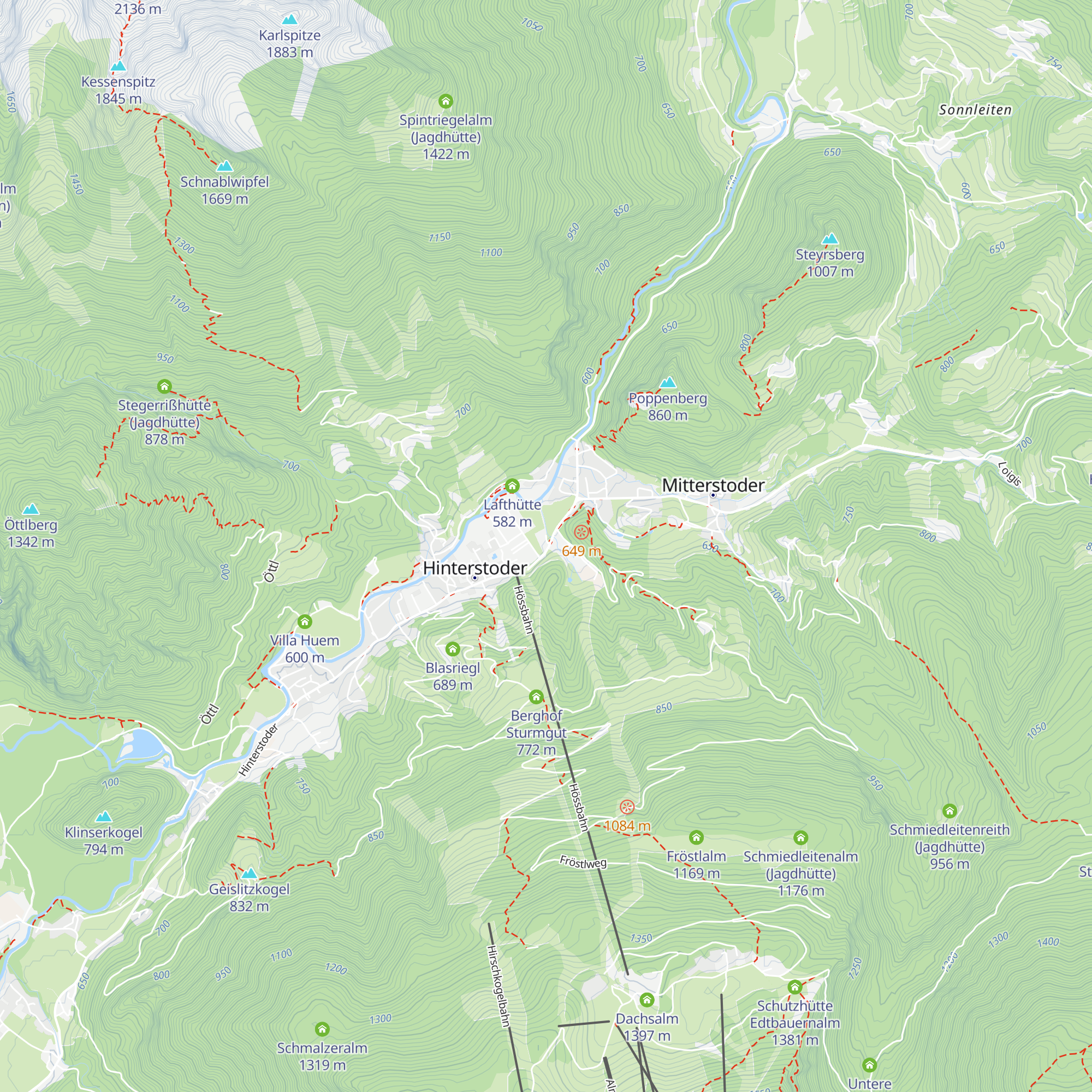 Gasthof Jaidhaus map