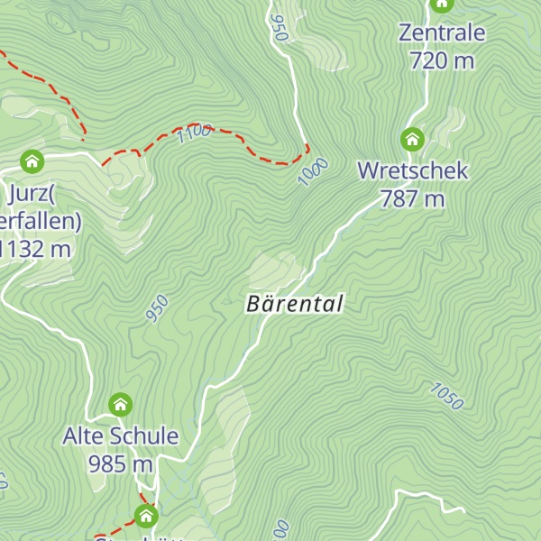 Map of Orenschek