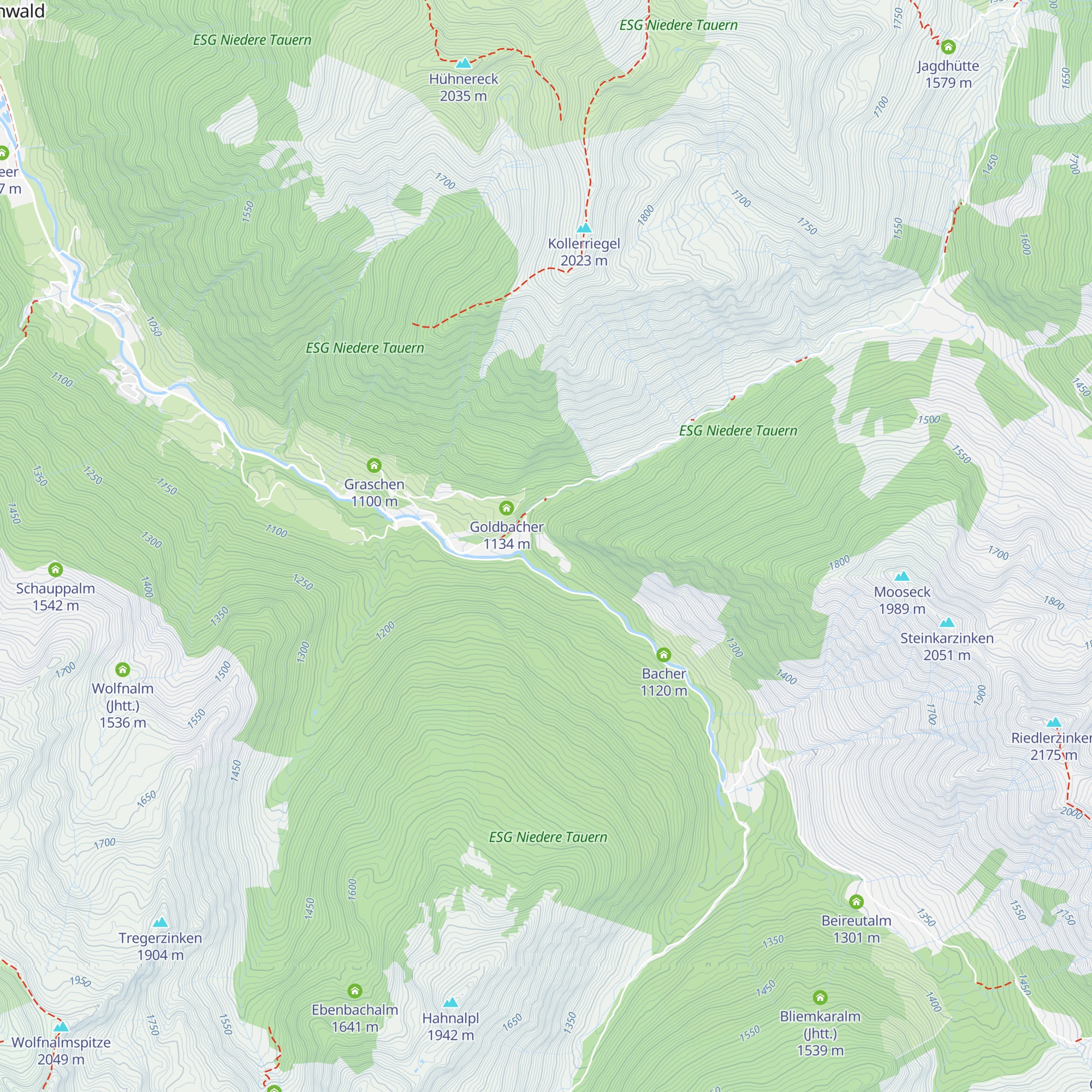 Grenner map