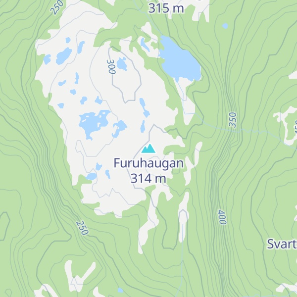 Map of Furuhaugan