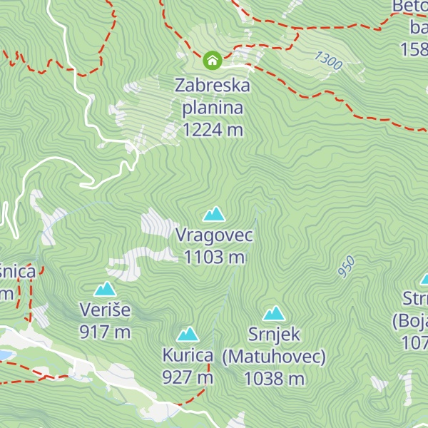 Map of Vragovec