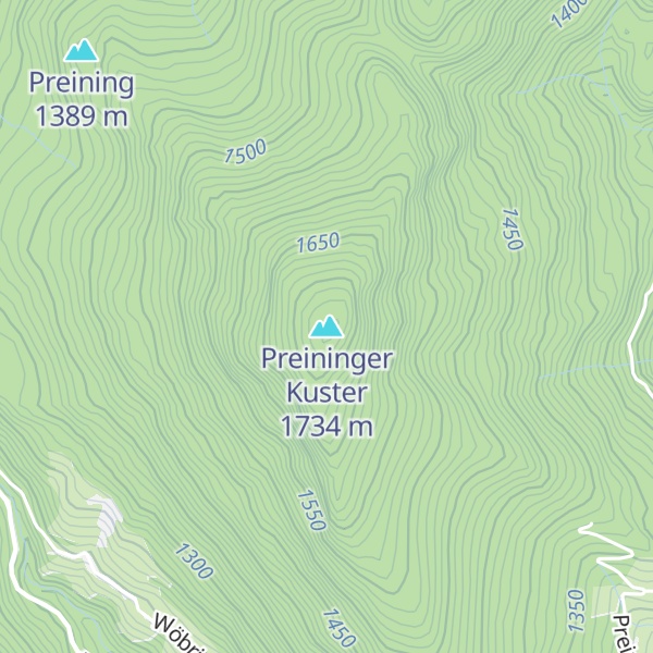Map of Preininger Kuster