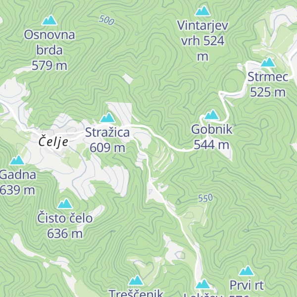 Map of Treben