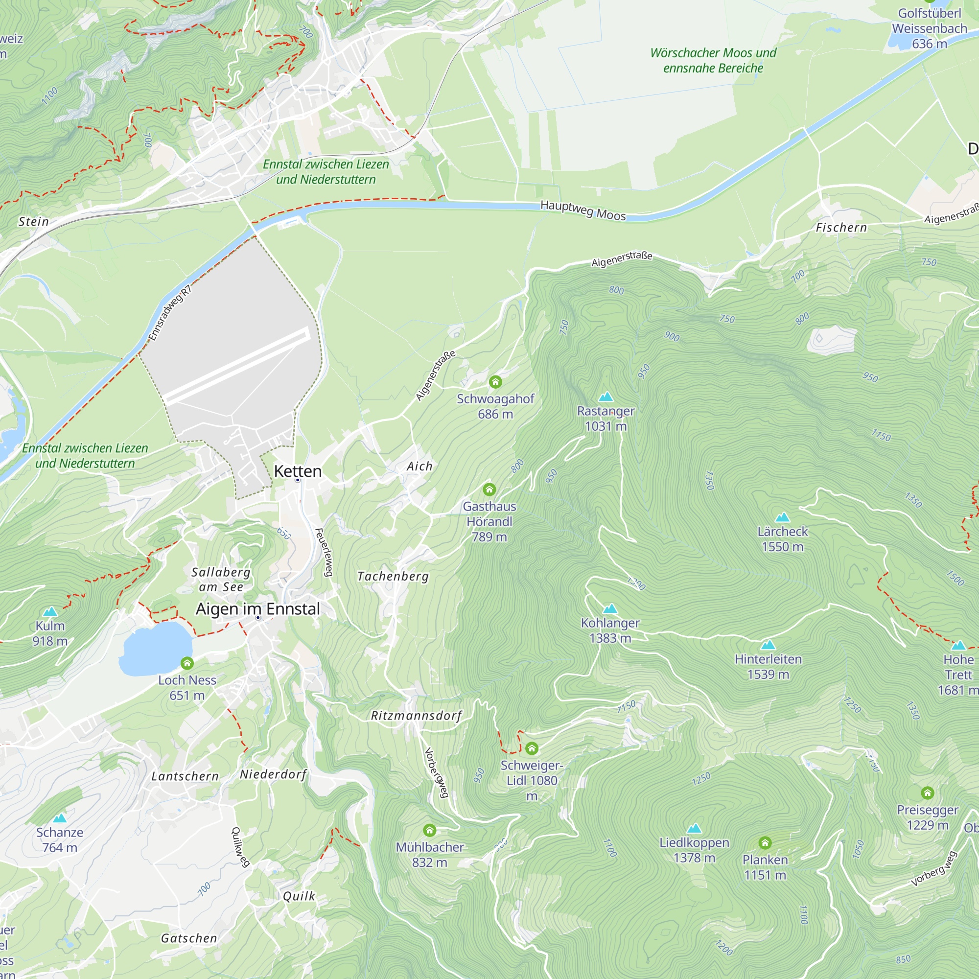 Gasthaus Hörandl map