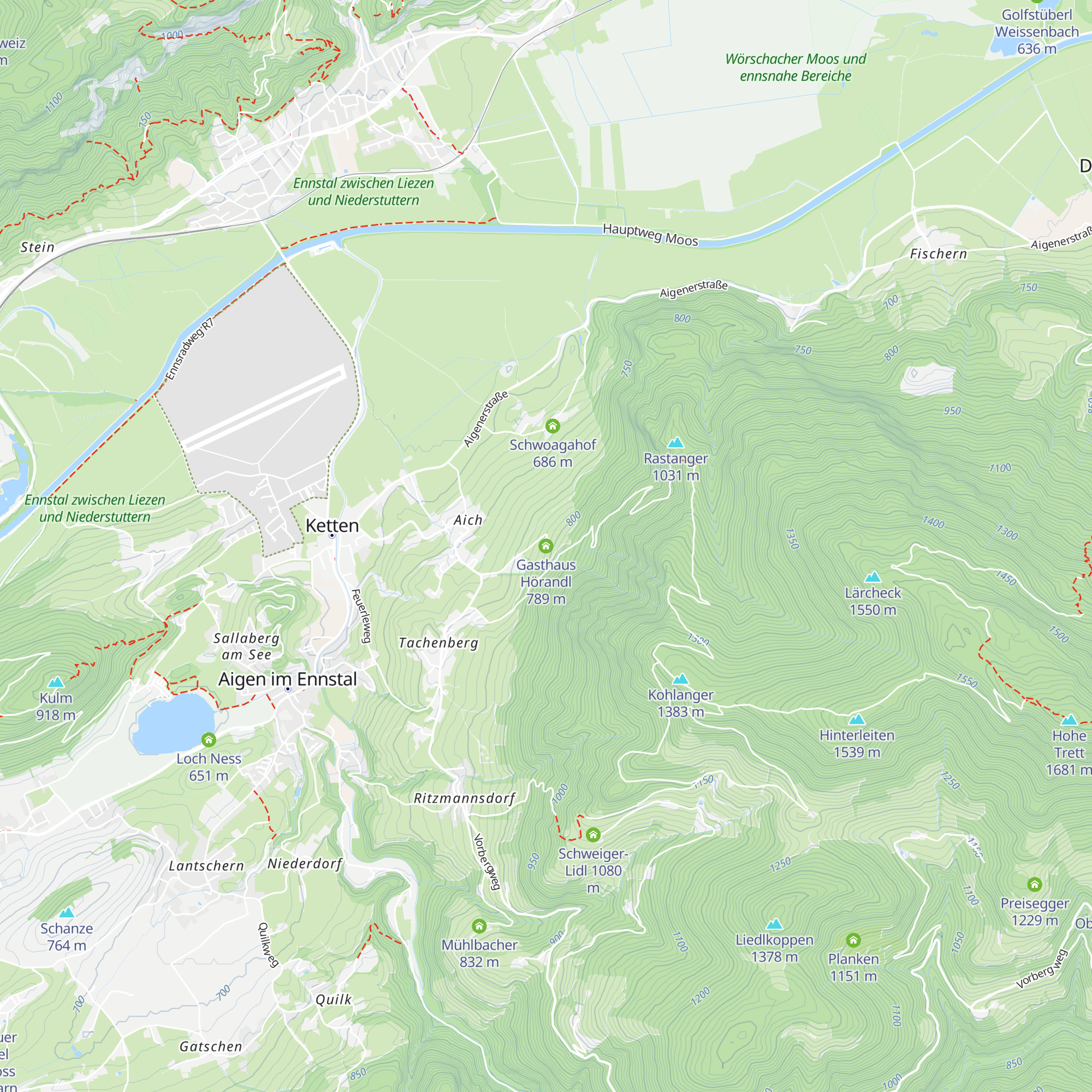 Gasthaus Hörandl map