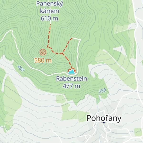 Map of Rabenstein