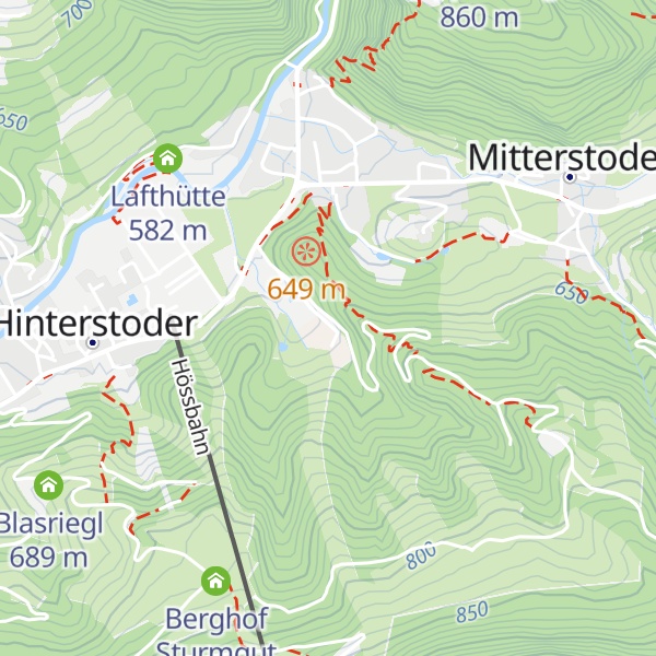 Map of SC Raika Hinterstoder