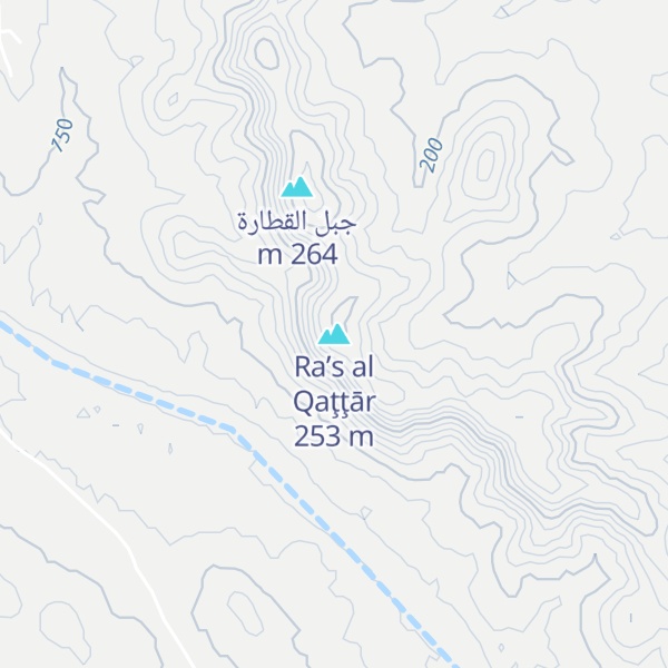Map of Ra’s al Qaţţār