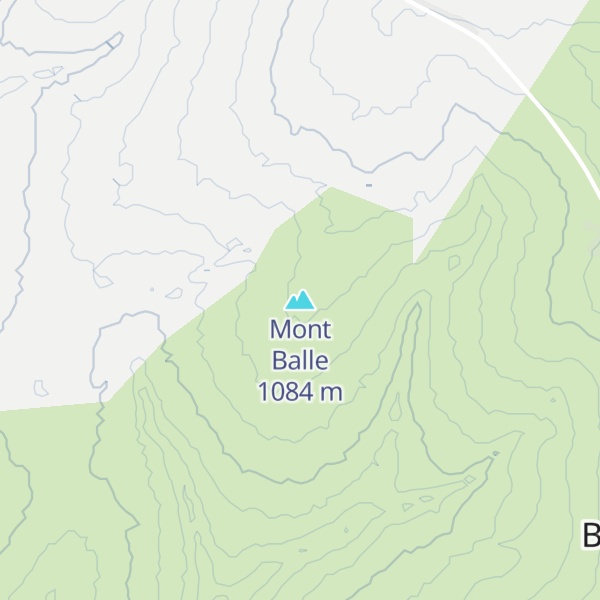 Map of Mont Balle