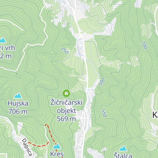 Map of Šotor
