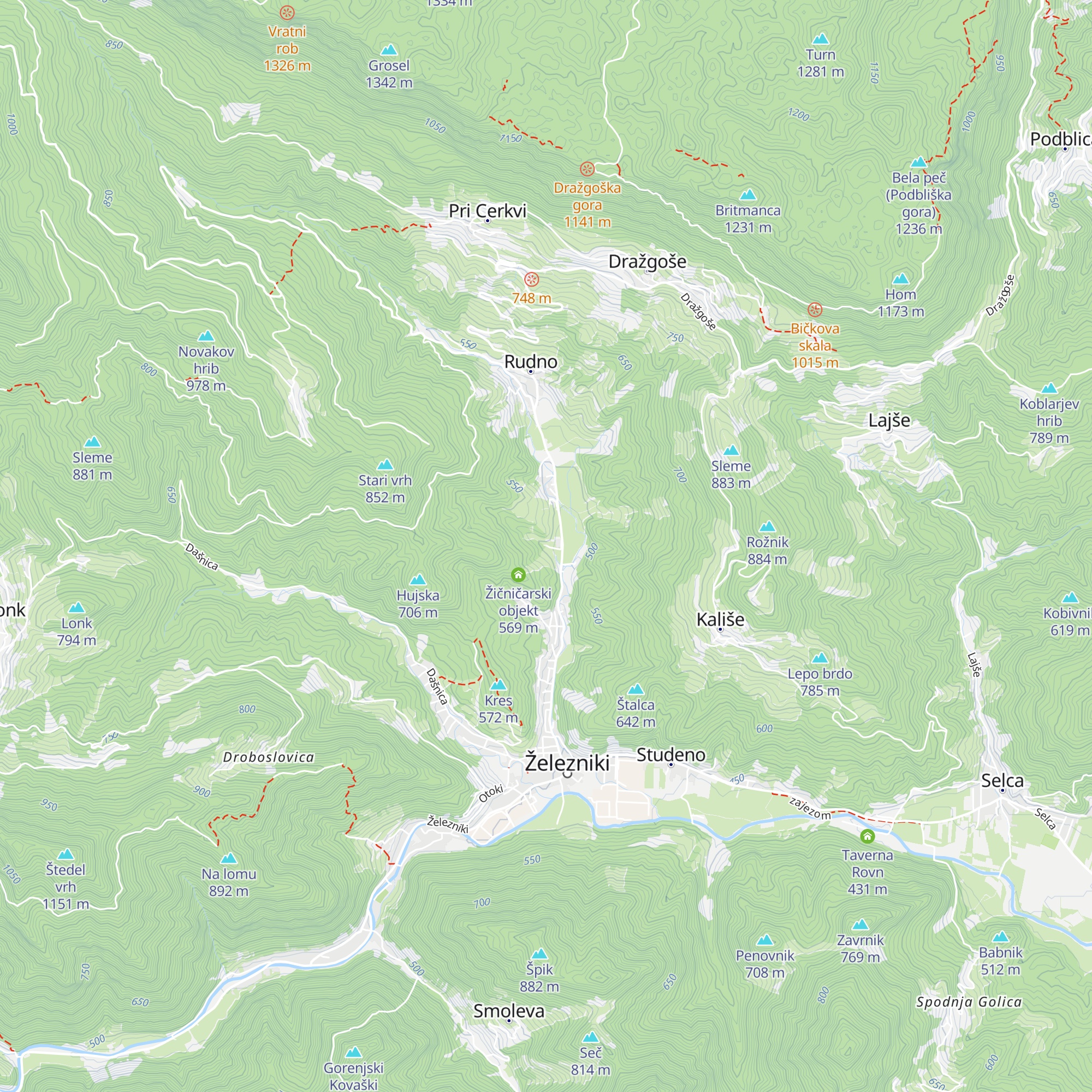 Prva pomoč map