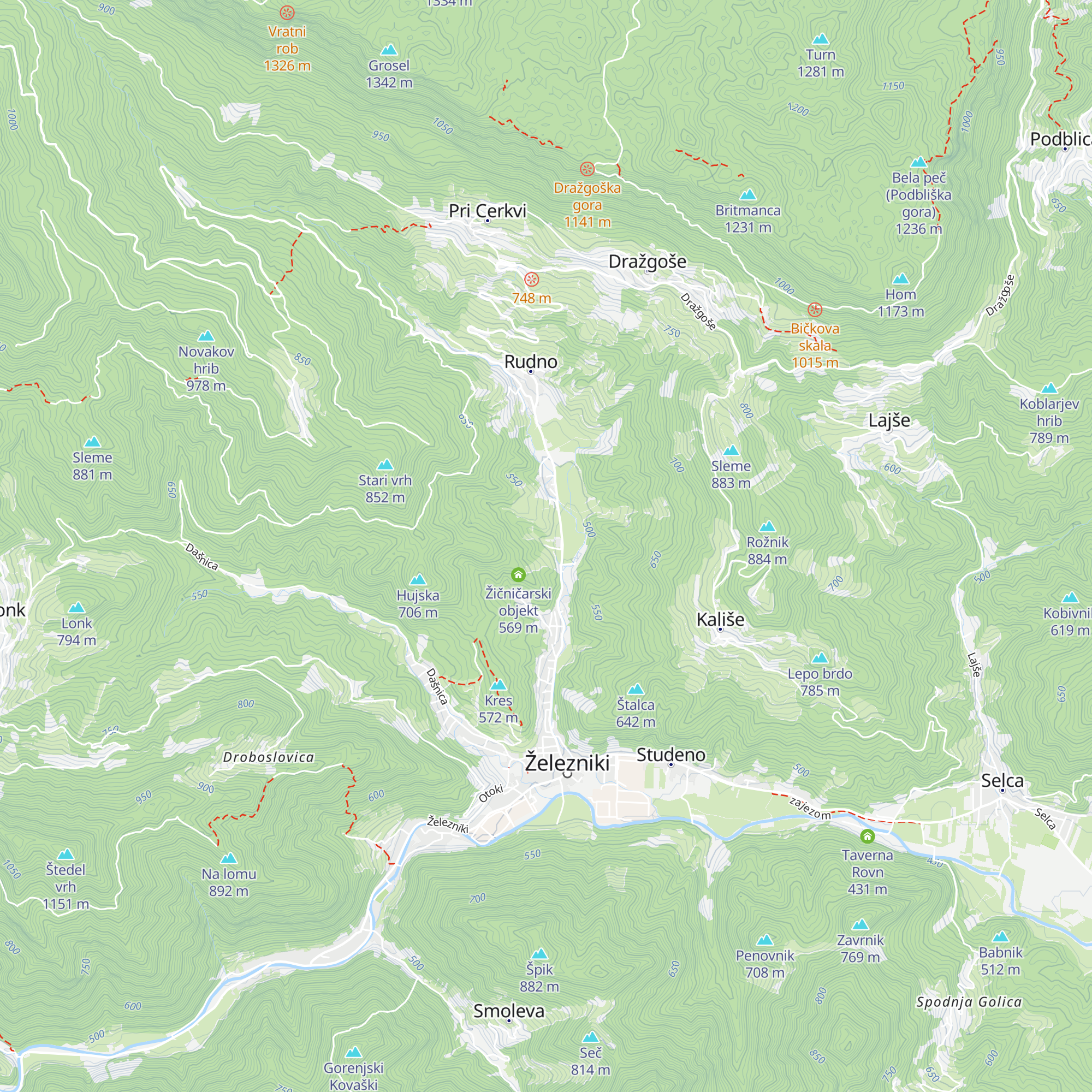 Prva pomoč map