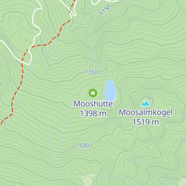 Map of Mooshütte