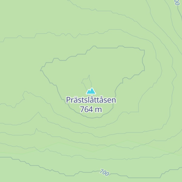 Map of Prästslåttåsen