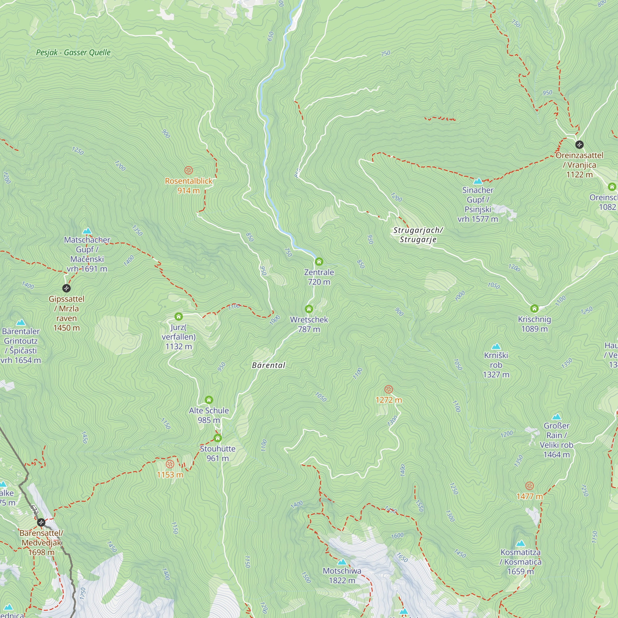 Wretschek map