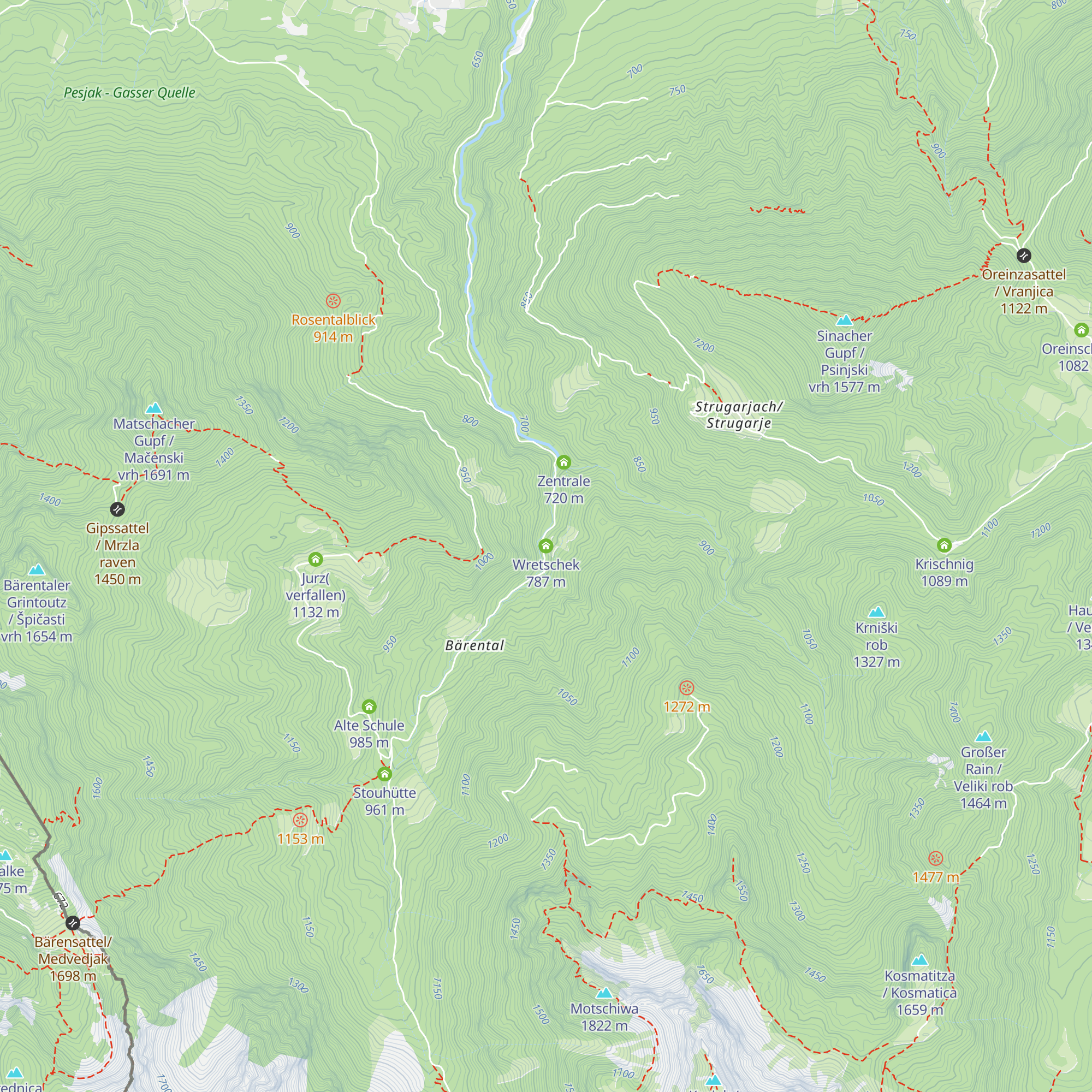 Wretschek map