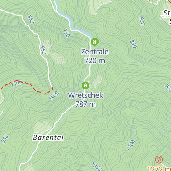 Map of Wretschek