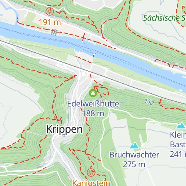 Map of Edelweißhütte