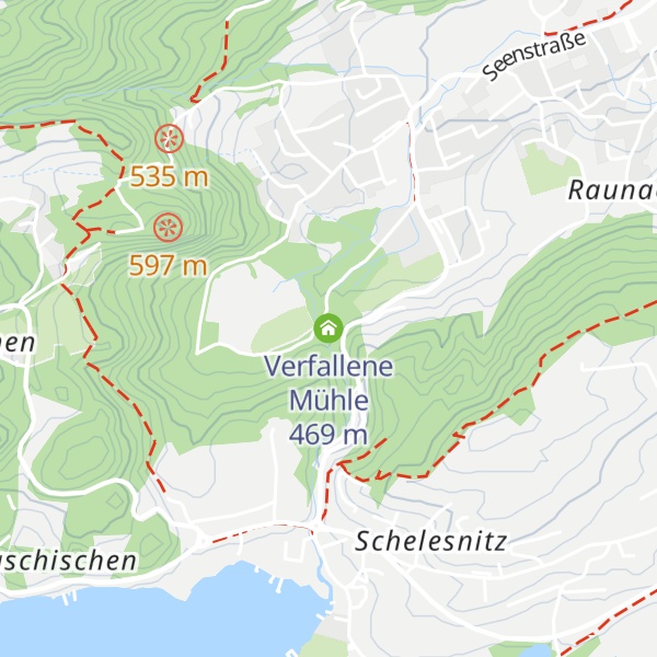 Map of Verfallene Mühle