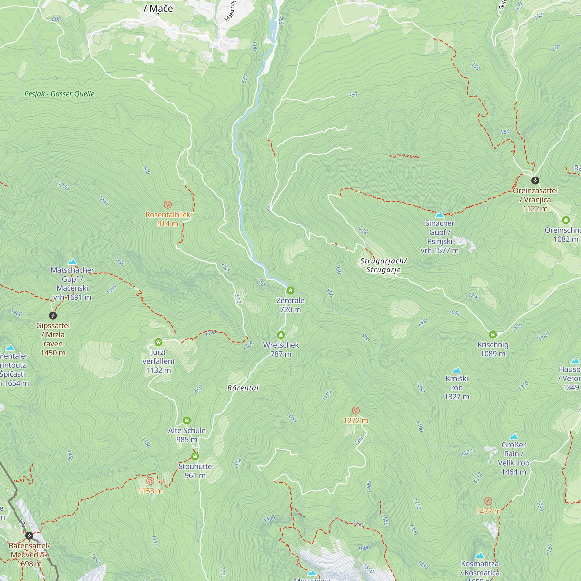 Zentrale map