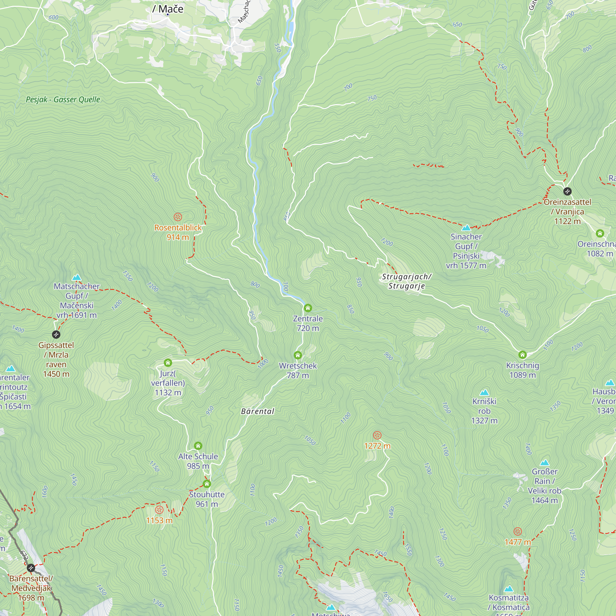 Zentrale map
