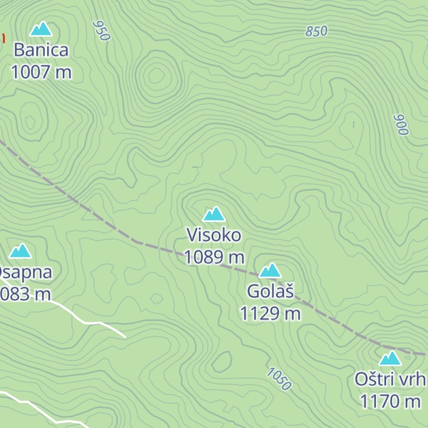 Map of Visoko