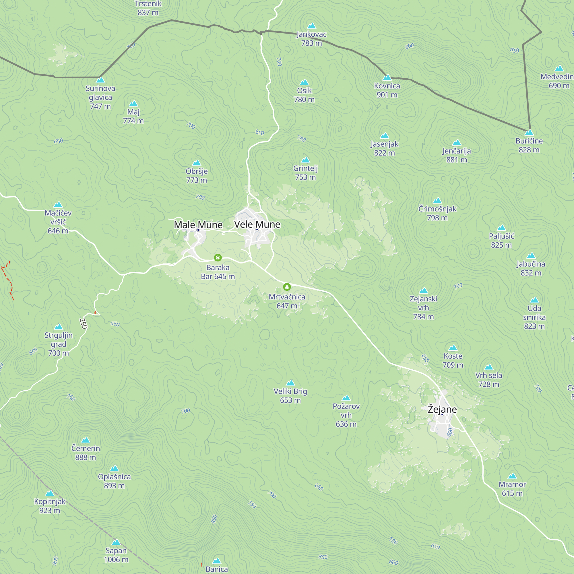Mrtvačnica map
