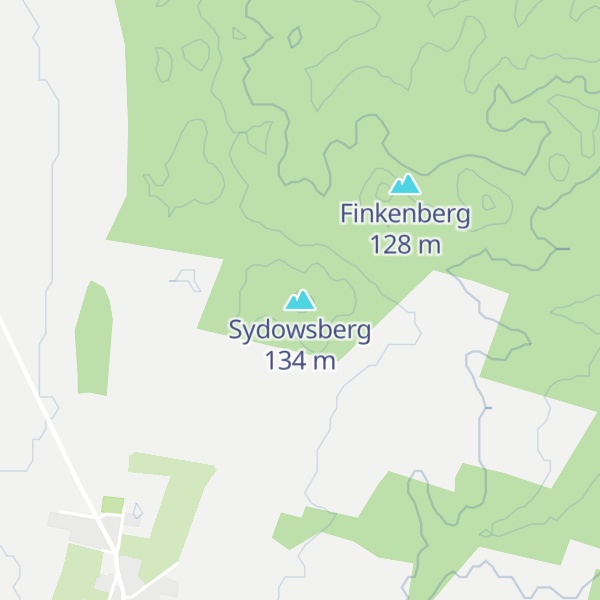 Map of Sydowsberg